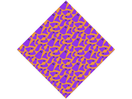 Blacklight Spirits Halloween Vinyl Wrap Pattern