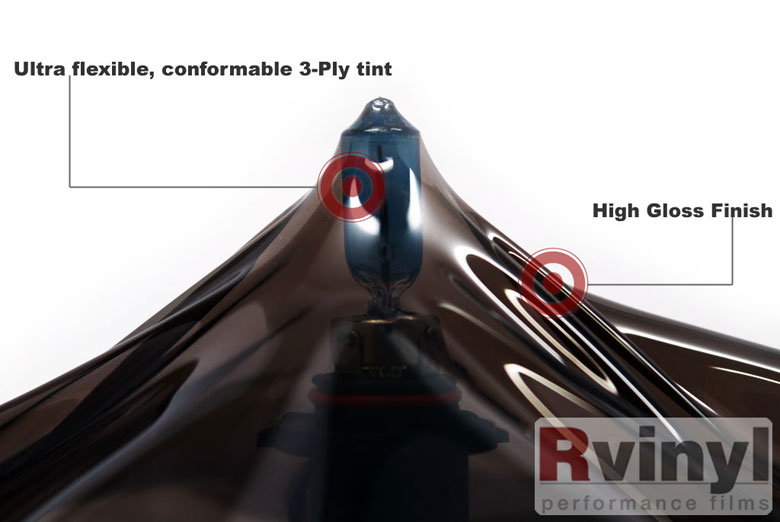 Blackout Smoke Car Tinting Sheets