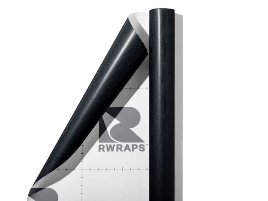 Blackwood Woodgrain Wrap Film Sheets~Rwraps Series 914 Blackwood Woodgrain Scrolled Sheet~5