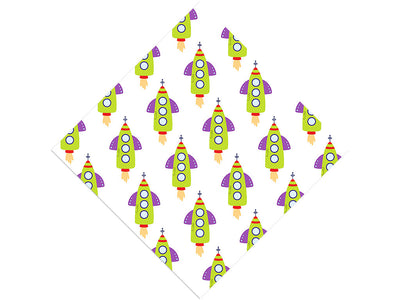 Blast Off Toy Room Vinyl Wrap Pattern