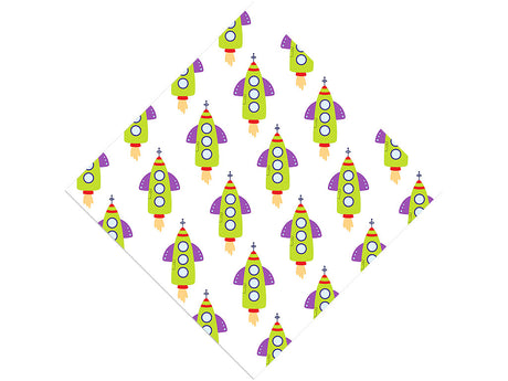 Blast Off Toy Room Vinyl Wrap Pattern