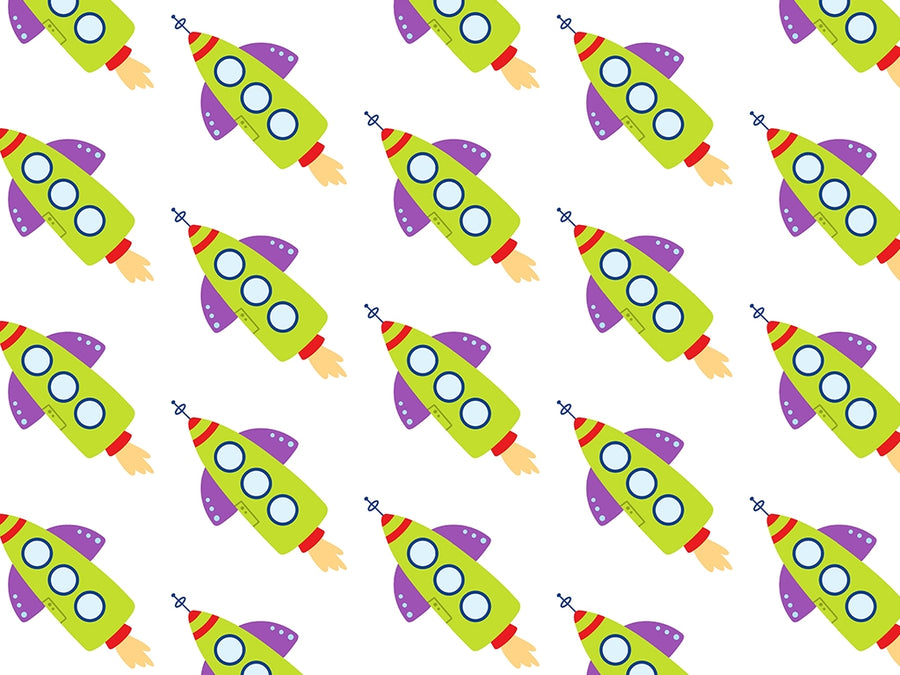 Blast Off Toy Room Vinyl Wrap Pattern~Rwraps Series 914 Digitally Printed Vinyl Wrap~0