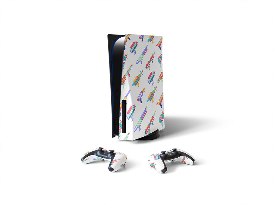 blasters full science fiction Sony PS5 DIY Skin