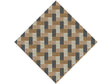 Bleached Blue Wooden Parquet Vinyl Wrap Pattern