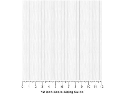 Bleached  Wood Plank Vinyl Film Pattern Size 12 inch Scale~Rwraps Bleached  Wood Plank Sizing Chart~3