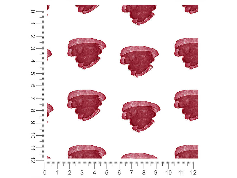 bleeding gums watercolor 1ft x 1ft Craft Sheets