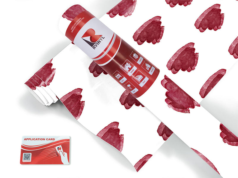 bleeding gums watercolor Craft Vinyl Roll