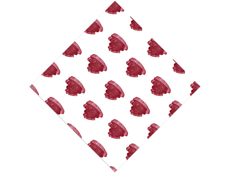 Bleeding Gums Watercolor Vinyl Wrap Pattern