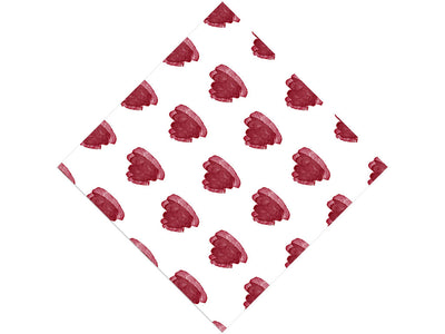 Bleeding Gums Watercolor Vinyl Wrap Pattern