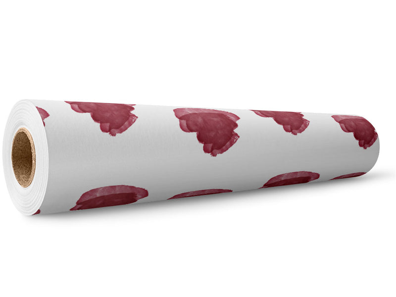 Bleeding Gums Watercolor Wrap Film Wholesale Roll~Rwraps Series 914 Digitally Printed Vinyl Roll~5
