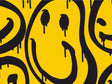Bleeding Smiles Graffiti Vinyl Wrap Pattern~Rwraps Series 914 Digitally Printed Vinyl Wrap~0
