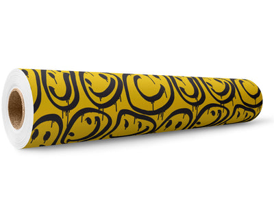 Bleeding Smiles Graffiti Wrap Film Wholesale Roll~Rwraps Series 914 Digitally Printed Vinyl Roll~5