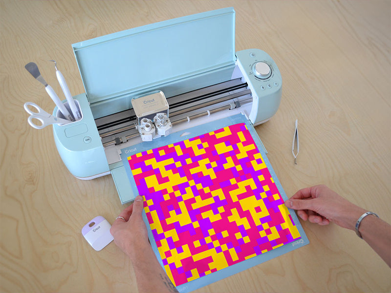 bleeding sun pixel Cricut Compatible Vinyl