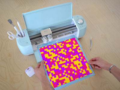 bleeding sun pixel Cricut Compatible Vinyl
