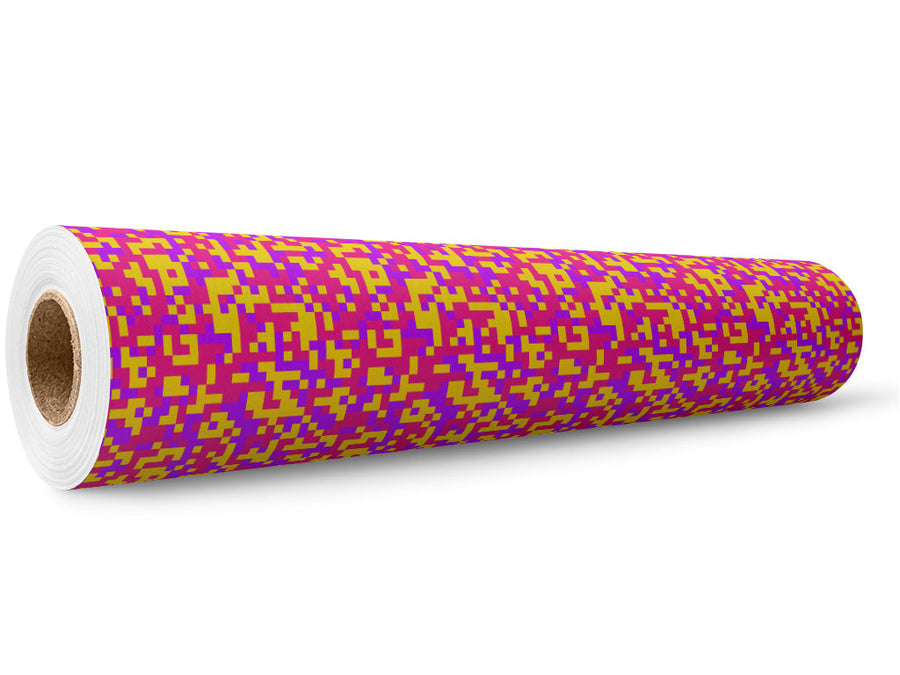 Bleeding Sun Pixel Wrap Film Wholesale Roll~Rwraps Series 914 Digitally Printed Vinyl Roll~5