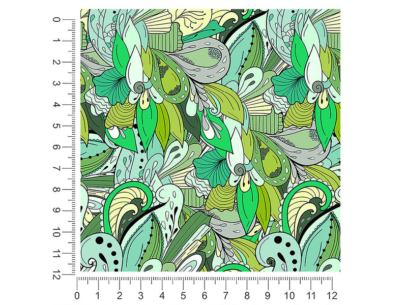 blessed island floral 1ft x 1ft Craft Sheets