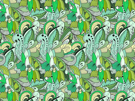 Blessed Island Floral Vinyl Wrap Pattern~Rwraps Series 914 Digitally Printed Vinyl Wrap~0