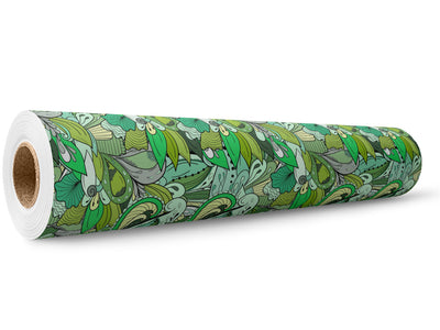 Blessed Island Floral Wrap Film Wholesale Roll~Rwraps Series 914 Digitally Printed Vinyl Roll~5