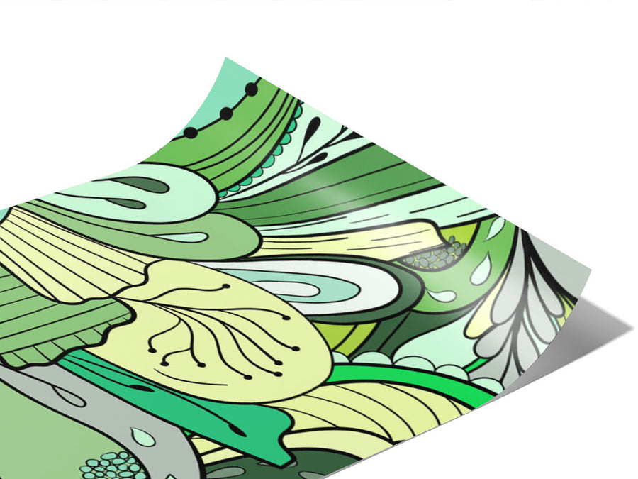 Blessed Island Floral Vinyl Wraps~Rwraps Series 914 Digitally Printed Vinyl Wrap~0