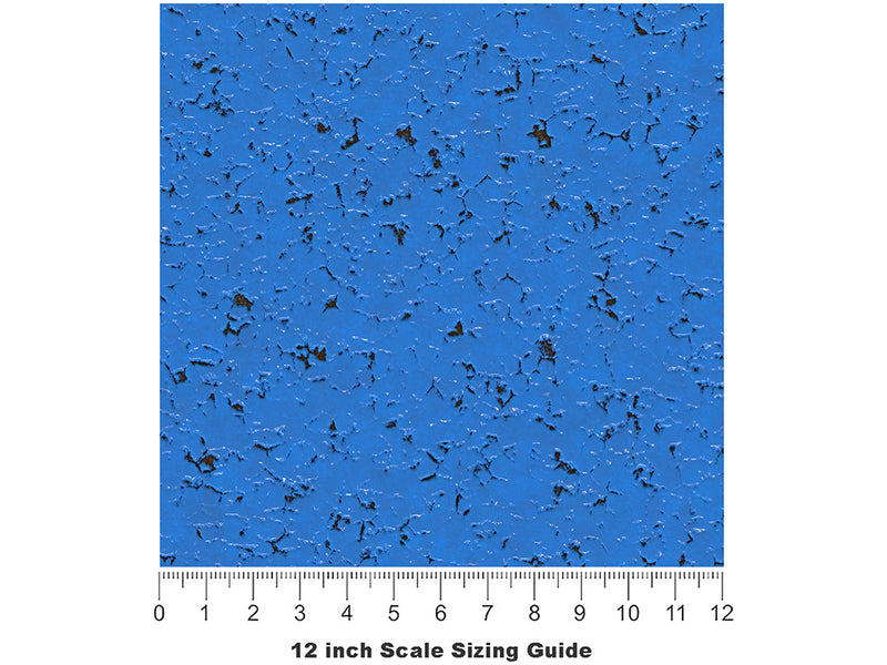 Blighted Mariner Rust Vinyl Film Pattern Size 12 inch Scale~Rwraps Blighted Mariner Rust Sizing Chart~3