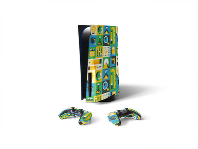 blinded with science mosaic Sony PS5 DIY Skin
