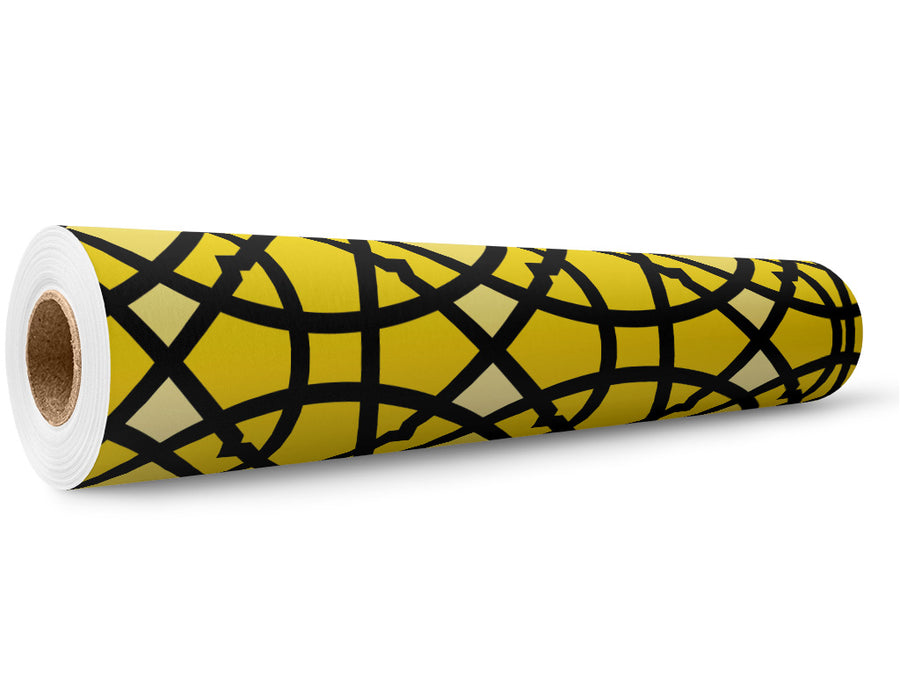 Blinding Star Art Deco Wrap Film Wholesale Roll~Rwraps Series 914 Digitally Printed Vinyl Roll~5