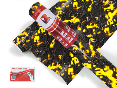 blistering hell lava Craft Vinyl Roll