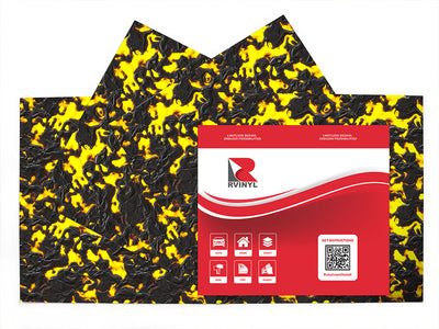 blistering hell lava Craft Vinyl Sheet Pack