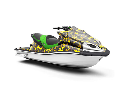 Blistering Hell Lava Jet Ski Vinyl Customized Wrap
