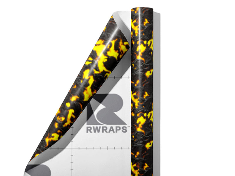 Blistering Hell Lava Wrap Film Sheets~Rwraps Series 914 Blistering Hell Lava Scrolled Sheet~3