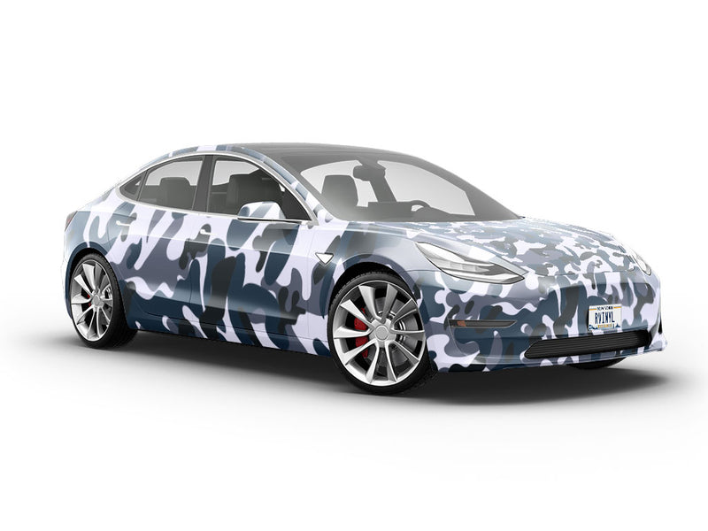 Blizzard ERDL Arctic Camouflage Vehicle Vinyl Wrap