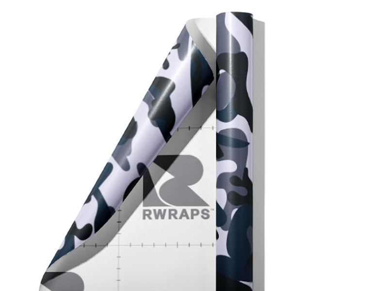 Blizzard ERDL Camouflage Wrap Film Sheets~Rwraps Series 914 Blizzard ERDL Camouflage Scrolled Sheet~3