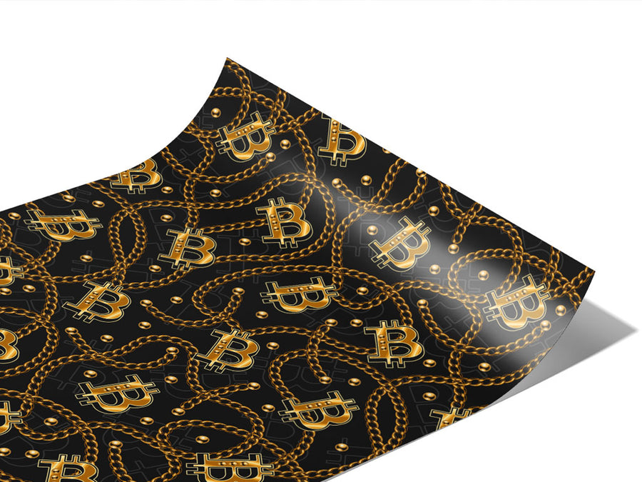 Block Chain Technology Vinyl Wraps~Rwraps Series 914 Digitally Printed Vinyl Wrap~1
