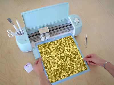 blonde cover camouflage Cricut Compatible Vinyl