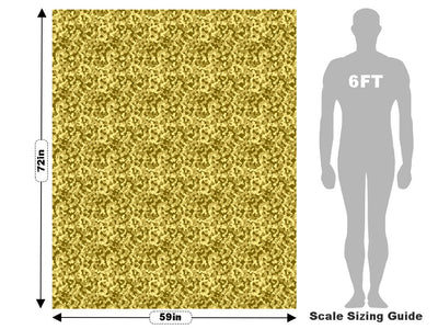 Blonde Cover Camouflage Vehicle Wrap Scale~Rwraps Series 914 Blonde Cover Camouflage Measurements~2