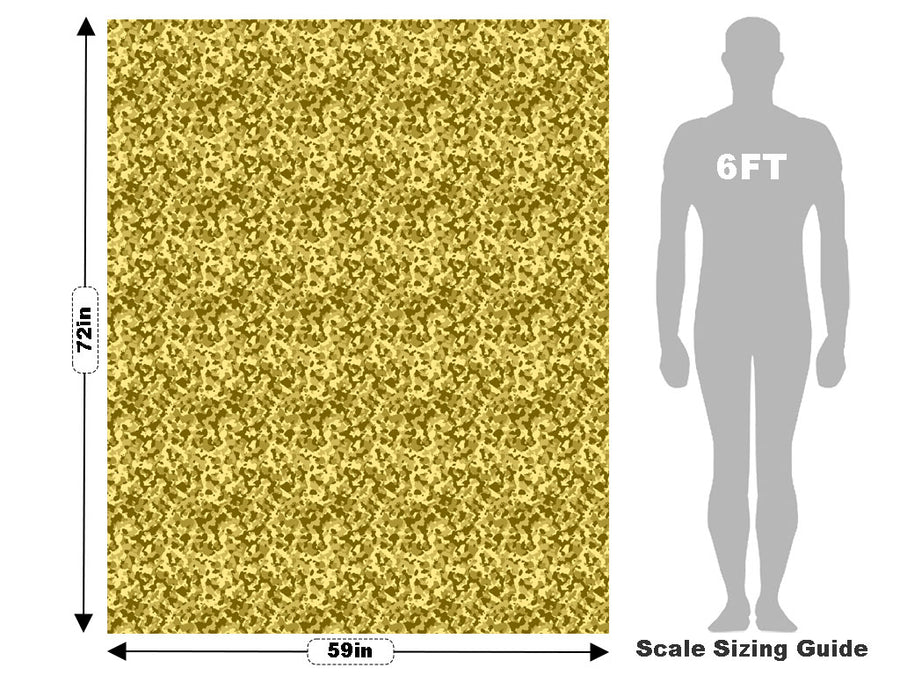Blonde Cover Camouflage Vehicle Wrap Scale~Rwraps Series 914 Blonde Cover Camouflage Measurements~2