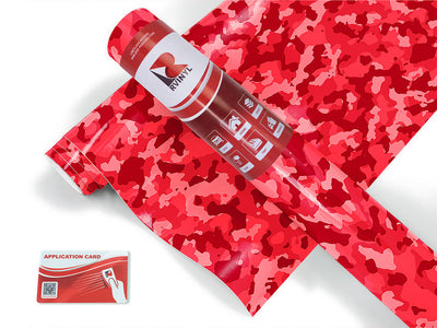 blood buckshot camouflage Craft Vinyl Roll