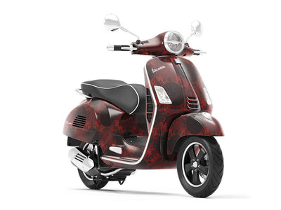 Blood Compass Mystic Vespa Scooter Wrap Film
