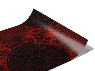 Blood Compass Mystic Vinyl Wraps~Rwraps Series 914 Digitally Printed Vinyl Wrap~0