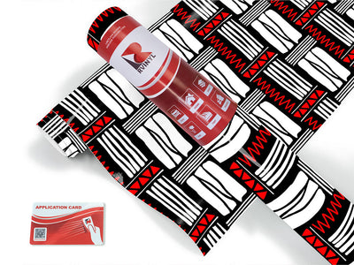blood legion abstract geometric Craft Vinyl Roll