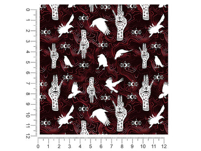 blood palmistry horror 1ft x 1ft Craft Sheets