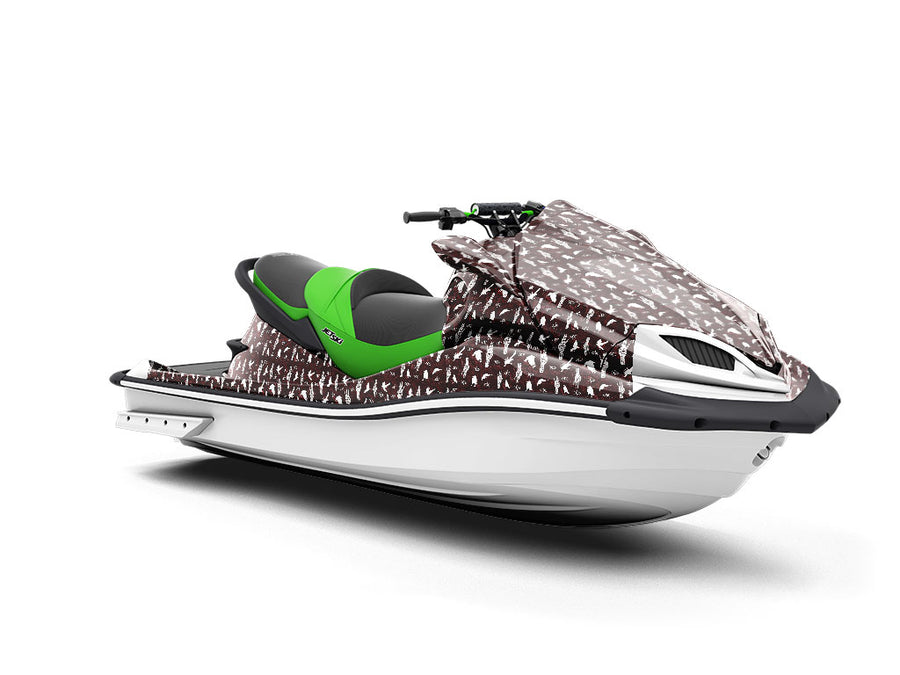 Blood Palmistry Horror Jet Ski Vinyl Customized Wrap