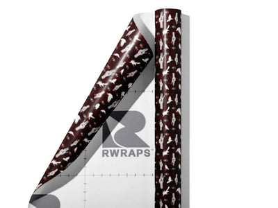 Blood Palmistry Horror Wrap Film Sheets~Rwraps Series 914 Blood Palmistry Horror Scrolled Sheet~3