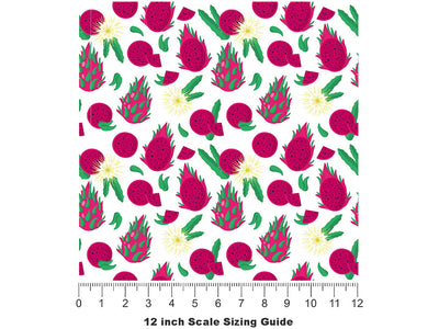 Bloody Mary Fruit Vinyl Film Pattern Size 12 inch Scale~Rwraps Bloody Mary Fruit Sizing Chart~2