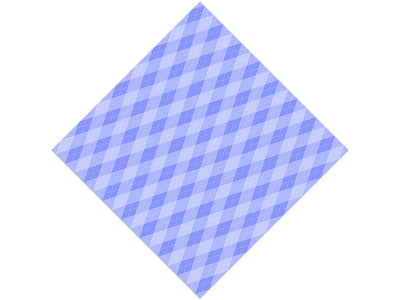 Blooming Periwinkle Argyle Vinyl Wrap Pattern