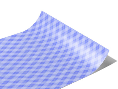 Blooming Periwinkle Argyle Vinyl Wraps~Rwraps Series 914 Digitally Printed Vinyl Wrap~0