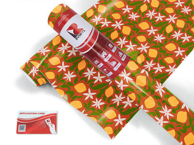 blossoming fruits fruit Craft Vinyl Roll
