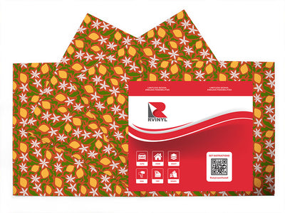 blossoming fruits fruit Craft Vinyl Sheet Pack