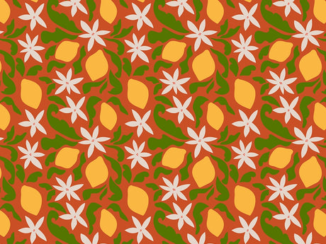 Blossoming Fruits Fruit Vinyl Wrap Pattern~Rwraps Series 914 Digitally Printed Vinyl Wrap~0