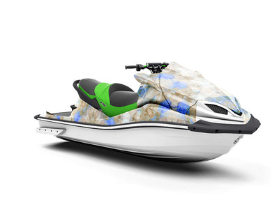 Blossoming Gold Tile Jet Ski Vinyl Customized Wrap